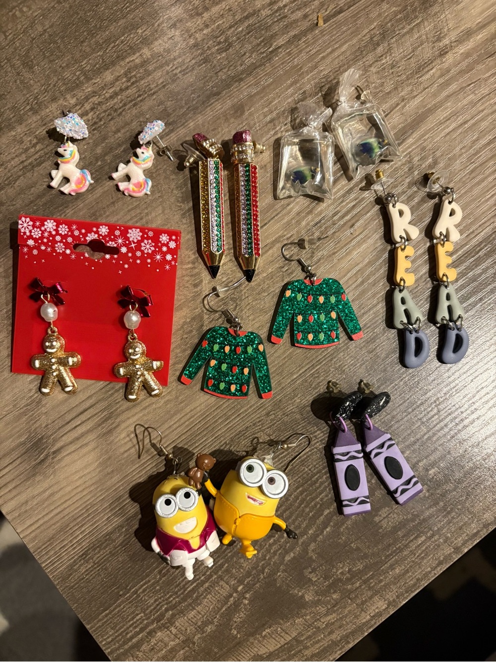 Lot of Fun Teacher Earrings